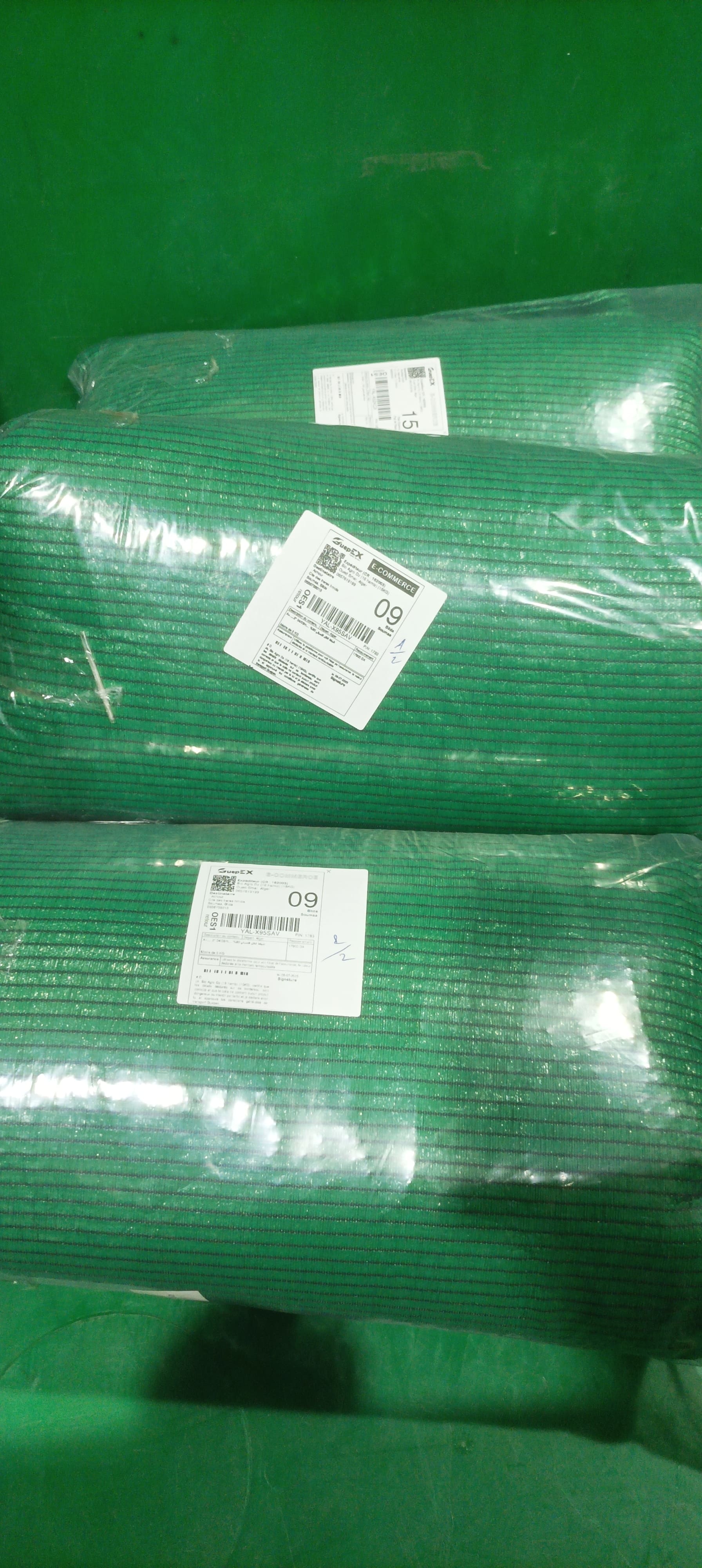 Filet d'ombrage vert espagnol  %80 