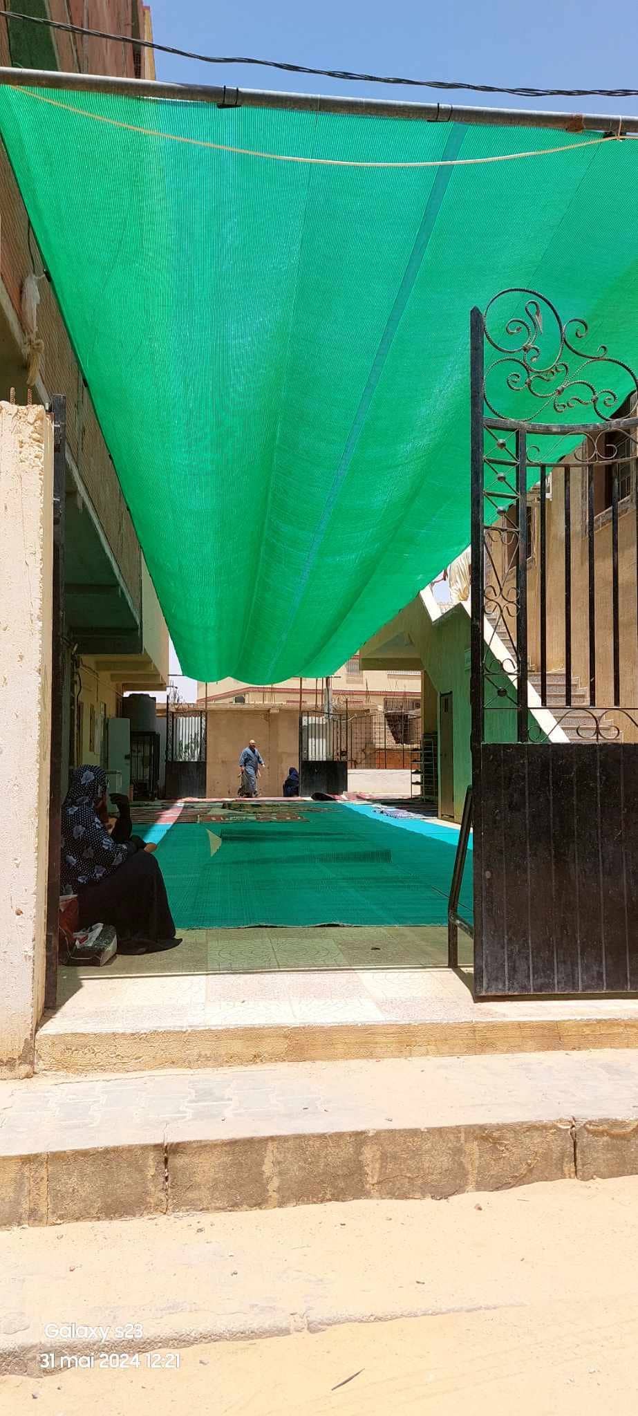 Filet d'ombrage vert espagnol  %80 