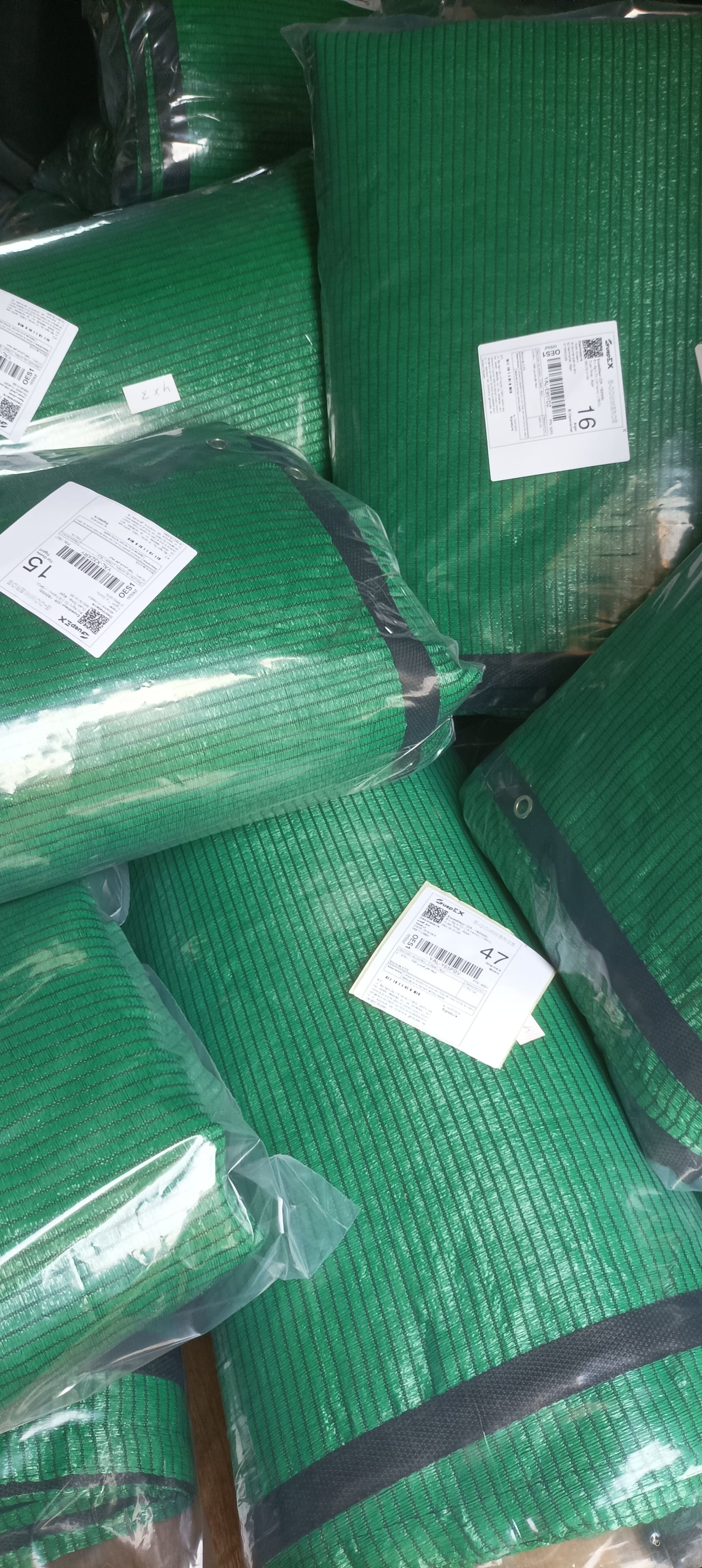 Filet d'ombrage vert espagnol  %80 