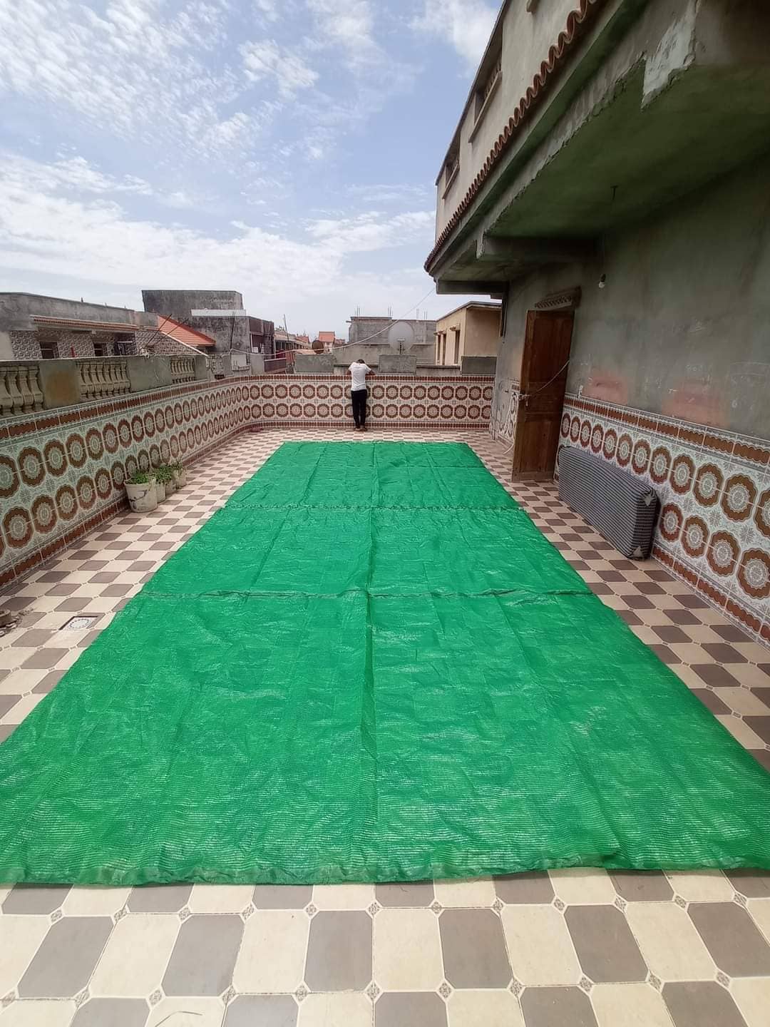 Filet d'ombrage vert espagnol  %80 