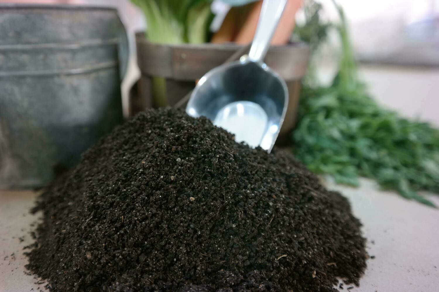 Vermicompost مخصب عضوي للتربة 